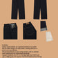 ATELIER LAVORO x MJ:  S544 Straight "White Denim" Pants - Handmade