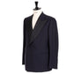 Dark blue tuxedo "La Scala" made of English tropical wool - pure handmade