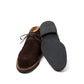 Bootee &quot;Winter Sport Chukka&quot; made of dark brown suede - entirely handmade