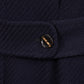 Dark blue "Nobiltà" coat made from pure wool - purely handmade
