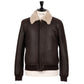 Sergio Nigri x Brigatelli dal 1922 x MJ: "The Shearling Bomber" leather jacket made from grown lambskin