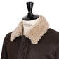 Sergio Nigri x Brigatelli dal 1922 x MJ: "The Shearling Bomber" leather jacket made from grown lambskin