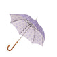 Limited Edition: Francesco Maglia x MJ: Ladies' umbrella "The Butterfly Vintage Parasol" with chestnut wood handle