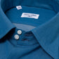 Shirt "Denim Sartoriale" in fine cotton twill from Alumo - Collo Marco