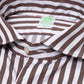 Striped sports shirt "Strisce dei Borboni" in pure cotton - Collo Simone