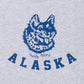 Wild Donkey x MJ: sweatshirt with vintage print &quot;Alaska&quot; made of cotton mix