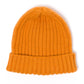 Exclusive to Michael Jondral: Orange knitted hat in pure Scottish cashmere
