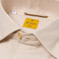 Cream-colored polo shirt &quot;Mastroianni&quot; made of pure cotton - handmade