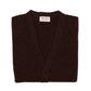 MJ Exclusive: Knitted vest “Rob Waistcoat” made of pure Geelong Lambswool - 2 ply