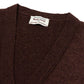MJ Exclusive: Knitted vest “Rob Waistcoat” made of pure Geelong Lambswool - 2 ply