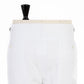 "Punta Tragara Unita" Bermuda shorts made from a washed cotton blend - pure handwork