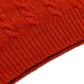 MJ Exclusive: Pure Geelong Lambswool "Crew Cable-Rib" Sweater - 3 Ply