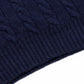 MJ Exclusive: Sweater &quot;Crew Cable-Rib&quot; made of pure Geelong Lambswool - 3 ply