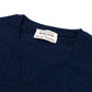 MJ Exclusive: Vintage Crew Inset Sweater in Pure Super Geelong Lambswool - 2 Ply