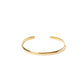Bangle "New Friendship" made of solid brass