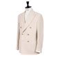 Double-breasted jacket &quot;Lusso Naturale&quot; made of pure cashmere - handmade