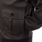 Leather jacket "Luxury Valstarino" made of deer leather - Deer Skin
