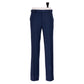 Exclusive to Michael Jondral: Blue checked flannel pants "Galles" in pure wool - Rota Sartorial