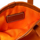 Bottle Bag "Grand Cru" made of Felisi Nylon and Saddle Leather - handmade