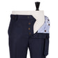 Exclusive to Michael Jondral: Blue pure wool flannel pants - Rota Sartorial