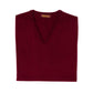 Brigatelli dal 1922 per Michael Jondral: V sweater in the finest merino wool - 12 Gauge Merino Extrafine