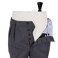 Exclusive for Michael Jondral: Grey trousers "Hollywood" with two pleats in English wool - Rota Sartorial