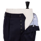 Exclusive for Michael Jondral: Dark blue trousers "Hollywood" with two pleats in English wool - Rota Sartorial