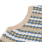 Slipover "Summer Fairisle" in pure mako cotton