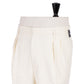 Exclusive to Michael Jondral: Ivory trousers "Hollywood" with two pleats in a wool flannel - Rota Sartorial