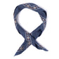 Rosi Collection x MJ: Wild Paisley Neck-Square Scarf in Cotton and Silk