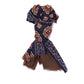 Rosi Collection x MJ: Modal and cashmere "Round Geometric" tube scarf