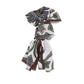 Rosi Collection x MJ: Modal and cashmere "Giant Paisley" tube scarf