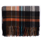 Joshua Ellis x MJ: Pure Scottish Cashmere Ripple Check Stole Scarf
