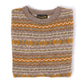 Glenugie exclusive x MJ: Pure Wool "Fairisle Roundneck Jumper" Sweater - Pure Soft Shetland
