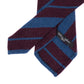 Limited Edition: Tie "Multipla Strisce" of pure cashmere - handrolled