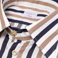 Striped shirt "Naples Nobility" with cocktail cuff - handmade