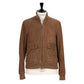 Sergio Nigri x Brigatelli dal 1922 x MJ: leather jacket "The New Lumber" with cashmere lining