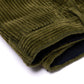 Exclusive for Michael Jondral: Olive green corduroy pants in "prewashed" cotton - Rota Sport