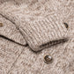 Settefili x MJ: Cardigan "Bomber a Maglia" in merino wool and cashmere
