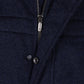 "Cervinia" sports jacket in pure cashmere with detachable mink collar