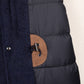 "Cervinia" sports jacket in pure cashmere with detachable mink collar