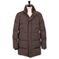 Courmayeur" down coat with detachable mink collar