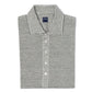 Exclusively for Michael Jondral: "Five" long-sleeved polo shirt made of linen and cotton