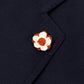 Fiore Ruggine" buttonhole flower - handmade
