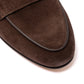 Baudoin & Lange x MJ: Sagan loafer "Ginko" in calf suede - Handmade