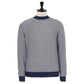 "Monte Solaro" sweater made of cotton and cashmere - handmade