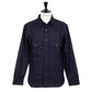 Fox Brother's x MJ: "Fox Overshirt-Jacket" shirt jacket made from pure wool