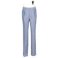 Exclusively for Michael Jondral: Denim blue "Hollywood" trousers with two pleats - Rota Sartorial