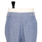 Exclusively for Michael Jondral: Denim blue "Hollywood" trousers with two pleats - Rota Sartorial