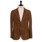 Leather blazer "Blazer Hemingway Lusso" made from the finest lamb leather - handmade